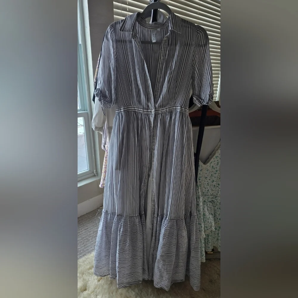 Anthropologie Sand-Skimmer Dress - Picture 4 of 4